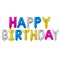 Набор шаров-букв 14"/35 см "HappyBirthDay" МУЛЬТИ 10096